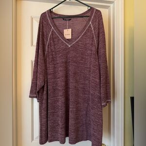 BloomChic Maroon Knit Top